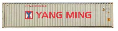 Sattelauflieger CHN/US mit Zwillingsbereifung und 40 Fuß Container "YANGMING" 
