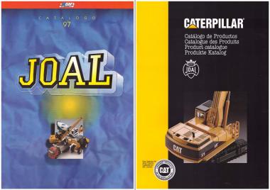 Set JOAL + Caterpillar Model Catlogs 1997 