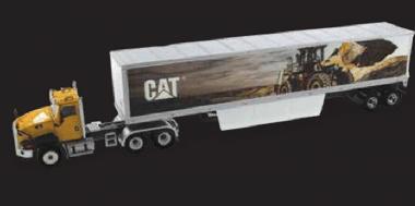 CAT 3axle CT660 with 2axle Box Trailer 