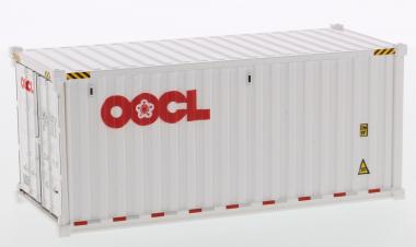 20` Dry goods sea container "OOCL", white 