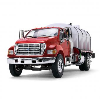 FORD F-650 Roto Molded Water Truck, red/white 