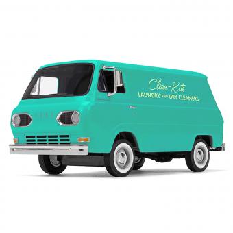 FORD Econoline Van from 1960 "Clean-Rite" 