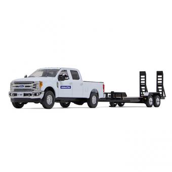 FORD F-250 Super Duty Pickup mit Tandem Tiefalder "Komatsu" 