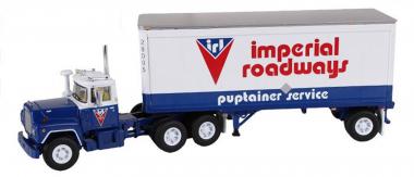 MACk R 3axle wirh 1axle 28`Pup Trailer "Imperial Roadways, Ltd." 