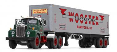 MACK B-61 mit 40´Vintage Trailer "Wooster Express Inc" 