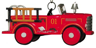 Ornament: INTERNATIONAL KB Fire Truck "Engine No.1" 