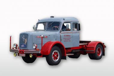 HENSCHEL HS 140 Solo Truck, grey 