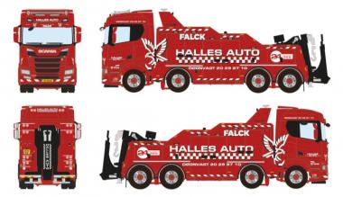 SCANIA R 4achs Abschleppwagen "Halles" 