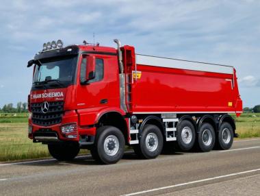 MB Actros MP4 5axle Tipper "Haan Scheemda" 