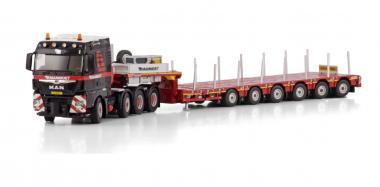 MAN TGX 8x4 with Nooteboom Manoovr 6axle Lowboy "Mammoet" 