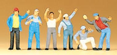 6 Figures: Standing truckers 