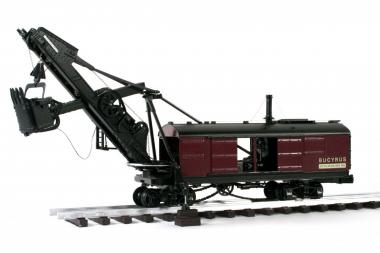 BUCYRUS 95to Steam Shovel on Rail 