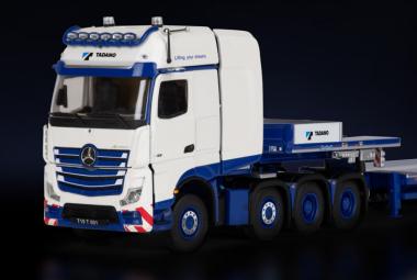 MB Actros 8x4 with NOOTEBOOM 7axle Lowboy MCOS "Tadano" 