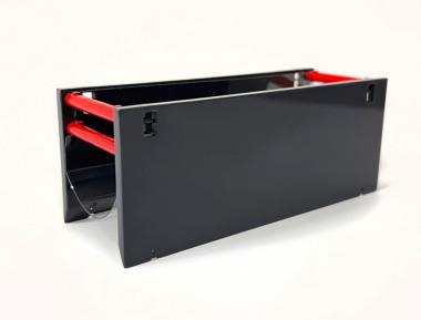 GME Trench Box, red 12,3 x 4,5 x 1,8 cm. grey-red 