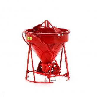 GAR-BRO concrete bucket, red 