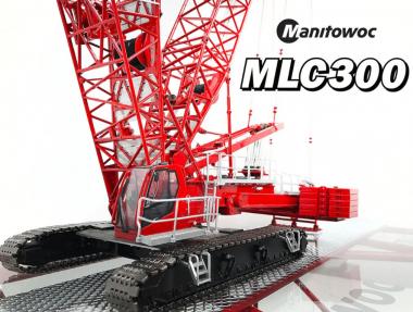 MANITOWOC Crawler Crane MLC300 with fly jib "All Crane" 