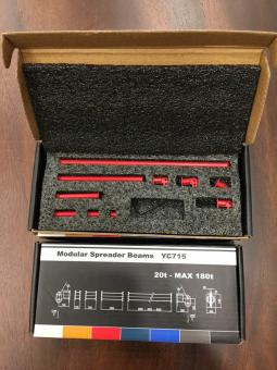 Modular Spreader Beams 20 - 180t, RAL 3002 red 