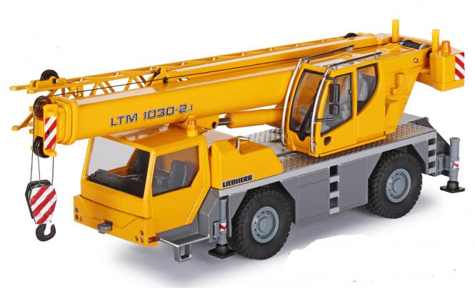 LIEBHERR 2achs Autokran LTM1030-2.1, gelb 