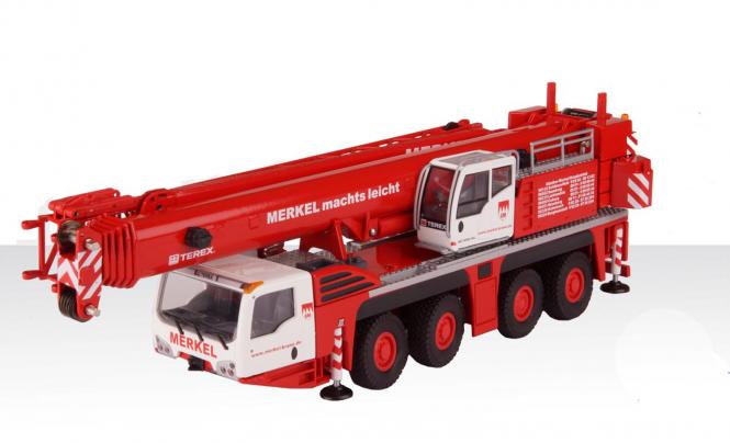 TEREX 4axle mobile crane AC100/4L "Merkel" 