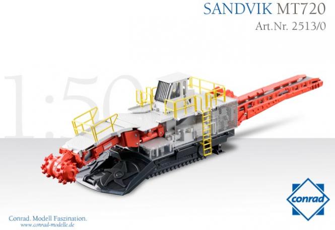 SANDVIK Tunneling Roadheader MT720 