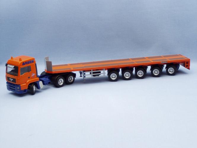 MAN TG-A with Goldhofer 5axle tailer "BRUNS" 