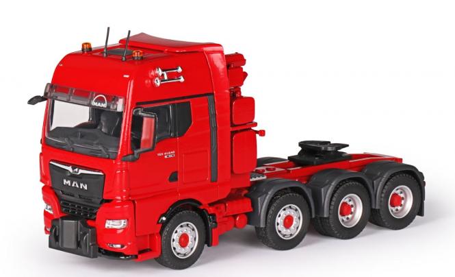 MAN TGX GX 41.640 8x4 Heavy Haulage Truck, red 