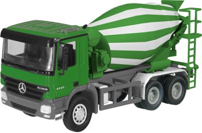 MERCEDES Actros 3axle concrete mixer, green-white 