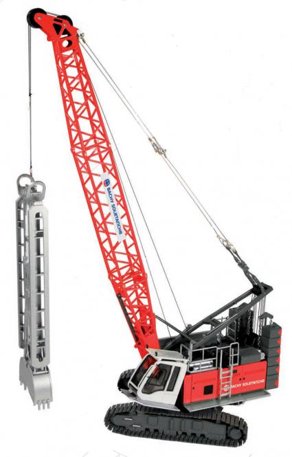 Slurry wall grab for Liebherr HS8100HD 