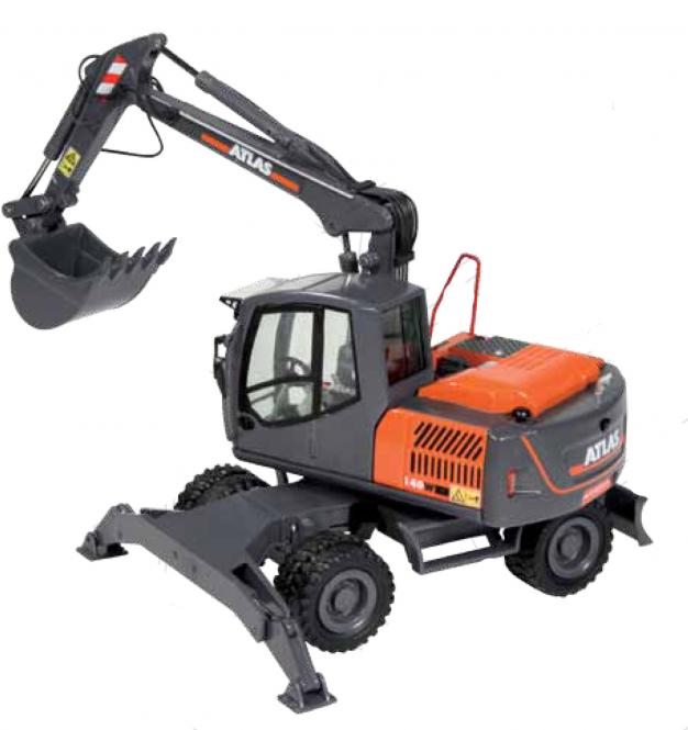 ATLAS Mobile excavator 104W 