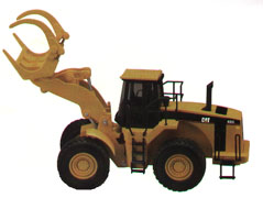 CAT wheel loader 980G with tree fork 