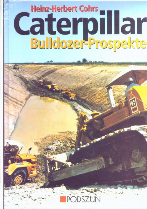 book: Caterpillar Bulldozer Prospekte 