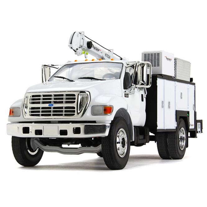 FORD F-650 mit Wartungsaufbau, weiß 