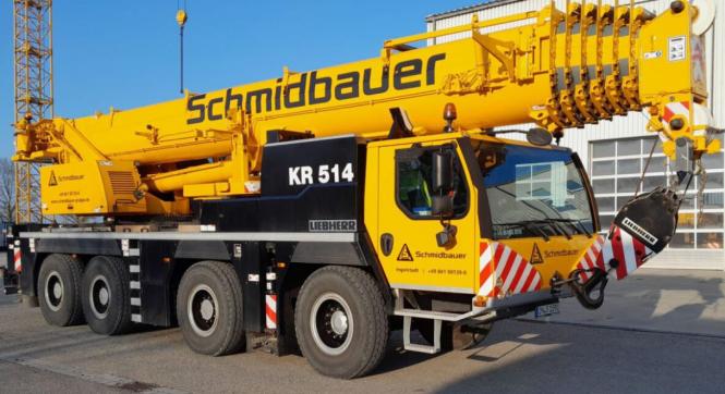 LIEBHERR 4axle Mobile Crane LTM1090-4.2 "Schmidbauer" 