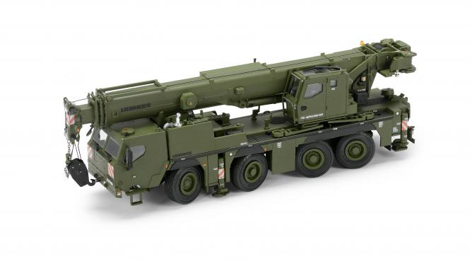 LIEBHERR 4axle Mobile Crane G-LTM1090-4.2, Military-green 