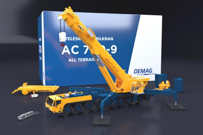 DEMAG 9axle Mobile crane AC700-9 (Standard Version) 