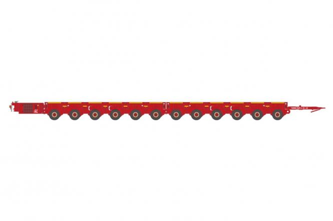 SCHEUERLE-KEMAG self-propelled modular Transporter K25 "Torben Rafn" 