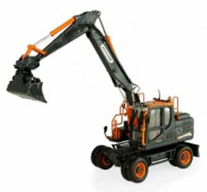 DOOSAN Wheeled Excavator  DX160W "black Edition" 