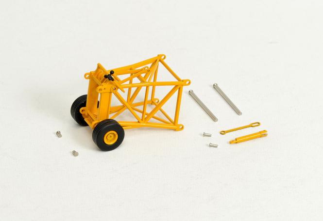 Adapter for LIEBHERR AC500 JIB, yellow 