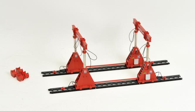 720t Gantry system for Mobile Crane lifting, red 
