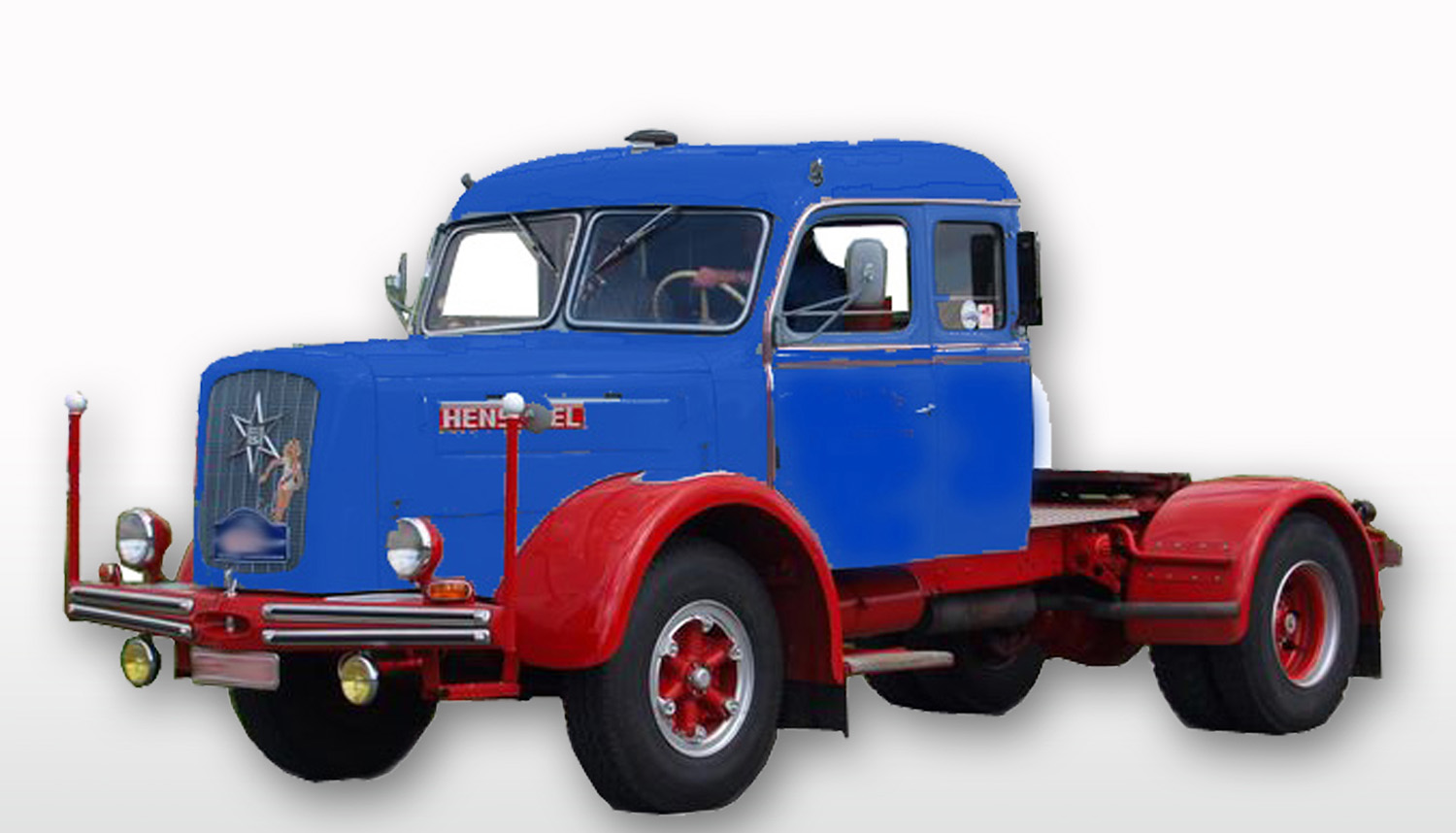 spiel + modellkist'l Shop HENSCHEL HS 140 Zugmaschine, blau Online