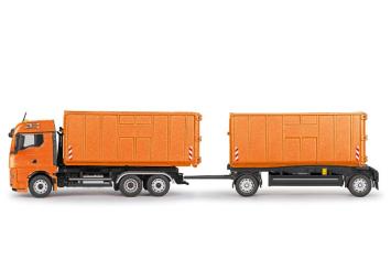 MAN TGX GM 6x2 mit MEILLER Abrollkipper, orange 