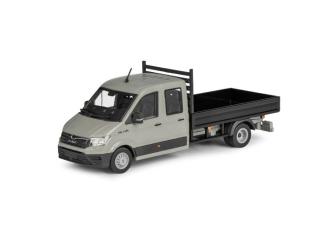 MAN TGE 3.140 crew cab Van with platform, grau 