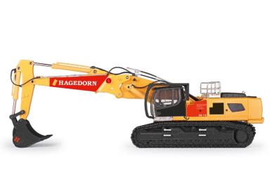 LIEBHERR Excavator R960 with Demolition + backhoe "Hagedorn" 