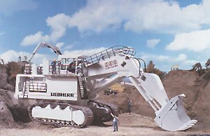 LIEBHERR Bagger R996 mit Hochlöffel 