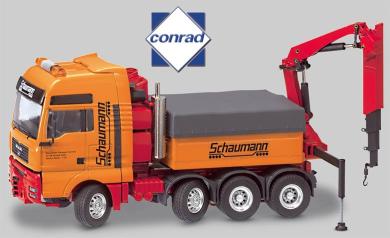 MAN TG-A Zugmaschine mit Heckkran ''SCHAUMANN'' 