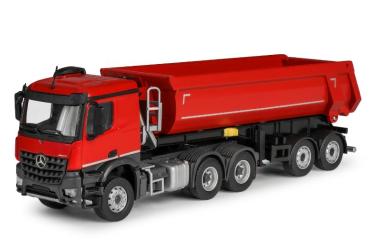 MB Arocs 6x4 mit SCHWARZMÜLLER Kippauflieger, rot 