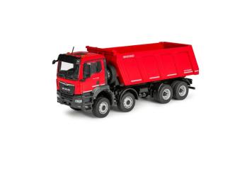 MAN TGS NN WW 4achs mit MEILLER Hinterkipper, rot 