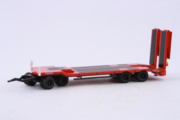 SCHWARZMÜLLER 4axle Lowloader Trailer, red 