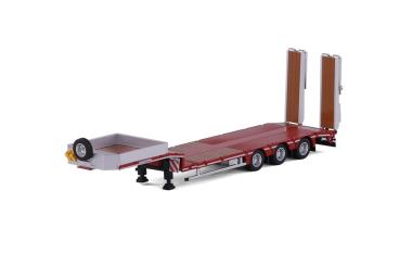 FAYMOVILLE 3achs Tieflader MultiMax 100 mit Rampen, rot 