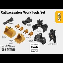 Tool Set of CAT Excavator Attachements 